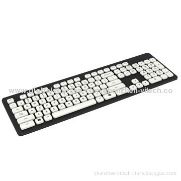 Waterproof USB Keyboard, New Style, Slim, Standard, OEM Orders Welcomed